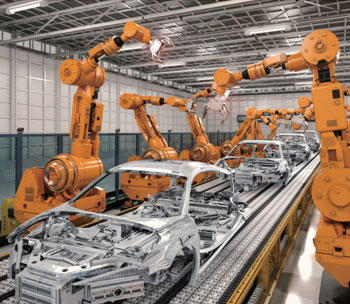 Emdoor Info IPC wordt gebruikt in geautomatiseerde productie