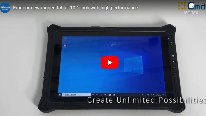 Emdoor Nieuwe Robuuste Tablet 10 1 Inch Met Hoge Prestaties
