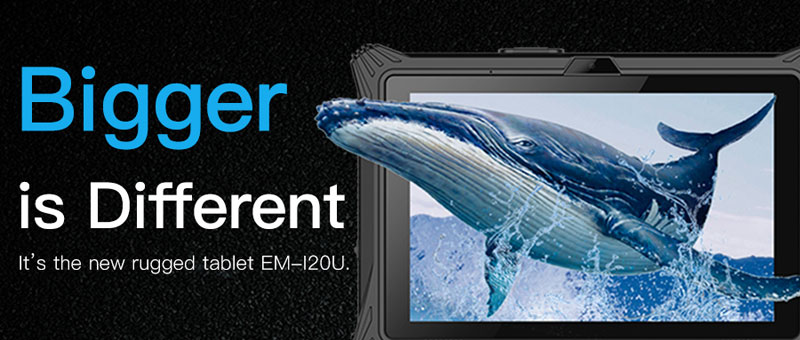 De nieuwe robuuste tablet EM-I20U is officieel uitgebracht!