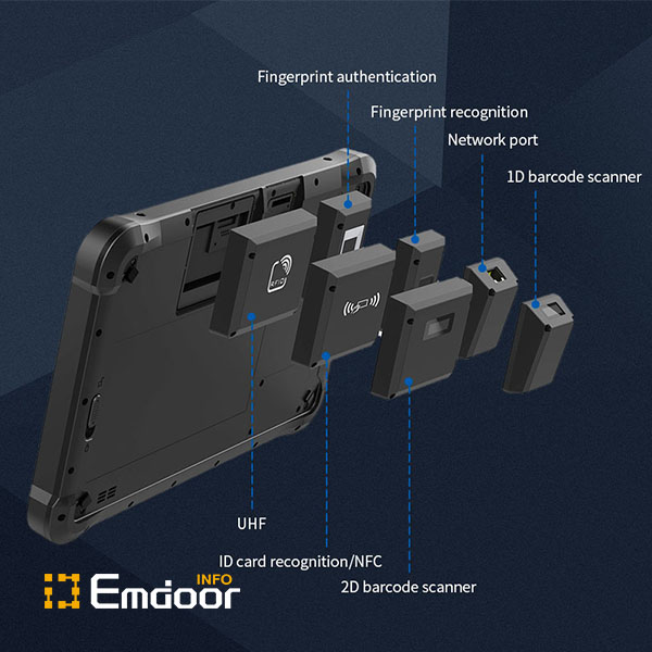 Kenmerken van industriële robuuste tablet-pc's